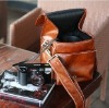 KOREAN BROWN VINTAGE SLR DIGITAL CAMERA BAG / CASE