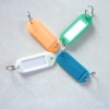 Keyring Plastic Luggage Tag