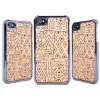 Khaki Egypt Vein Design Hard Case Plastic Protector Back Cover For iPhone 4 4S