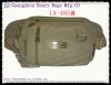 Khaki green canvas tactical waist bag