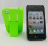 Kickstand hard plastic case cover for iphone 4 4G 4S