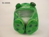 Kids trolly school bag(PVC frog shaped)
