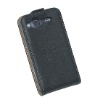 Korea Style Top Quality Competitive Price  Cow  Leather Pocket for HTC G15 Flip Case