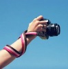 Korean Style Pink Digital Camera Strap Rope Neck Strap