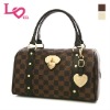 Korean brand bag LOVELY HEART high quality handbags for women M BOSTON tote