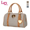 Korean brand bag LOVELY HEART high quality handbags for women MEZZO emboss tote