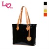 Korean brand bag LOVELY HEART high quality handbags for women VAVIN patent shoulderbag