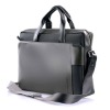 L1006C-1 business leather briefcase with laptop compartment