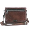 L1010A-3 Men's Vintage Genuine Leather Messenger Bag for Ipad 2