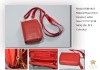 LADIES' LEATHER BAG--DETACHABLE SHOULDER STRAP