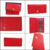 LADIES TOP DESIGN LEATHER WALLET WITH ANTI-BACTERIAL FUNCTION