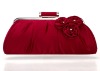 LARGE ROSE MAGNETIC EVENING CLUTCH PURSE