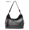 LATEST AUTUMN&WINTER design fashion leather&nylon lady handbag