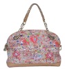 LATEST design  colorful PU lady handbag