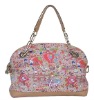 LATEST design colorful PU lady handbag