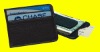 LEATHER SLIM MONEY CLIP ID CARD HOLDER