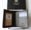 LEATHER WALLET--GENERO PATENT GERMICIDAL WALLET