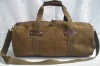 LEISURE COTTON CANVAS DUFFEL BAG