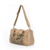 LEOPARD Horse Hair Leather Handbag&Tote Bag