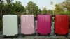 LF8001  Very light ,resistant and long trip luggage with telescope trolley