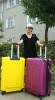 LF8002 3 PCS short trip luggage with trolley