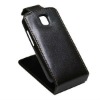 LG P500 Optimus One Black PU Leather Case