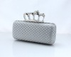 LGR118 skull ring clutch bag