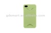 LIGHT GREEN ID CARD PC hard case cover for APPLE IPHONE 4G 4S 4GS shell