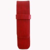 LN-318 Beautiful Red Leather Pen Holder Clip for ladies