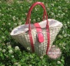 LOVELY straw handbag