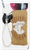 Lace Bowknot Cotton Fabric Phone Case/Wrist Bag
