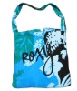 Ladies Cotton Towel handbag/ velour print towel handbag