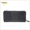 Ladies Cow Leather zipper closure fashion purse