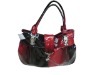 Ladies Leather Handbag With Rhinestone Fashion Lady Handbag