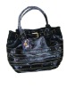 Ladies Leather Handbag With Rhinestone Lady Leather Handbag