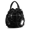 Ladies bucket style pure leather designer bags