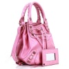 Ladies designer new style pink leather bucket bags