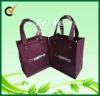 Ladies fashion bag with eyelets on handles eco-friendly handbag