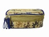 Ladies fashion beauty Canvas with PVC lamination cosmetic bag