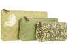 Ladies fashion coated CT fabric cosmetic bags