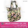Ladies fashion multicolor handbags with flowers
