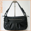 Ladies fashion patent leather handbag