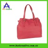 Ladies fashion pink handle ladies handbag