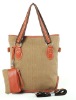 Ladies favours canvas bags match to shoes 2012 new handbags