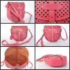 Ladies funny leather small shoulder bags