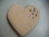 Ladies' heart shaped beaded bags