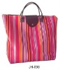 Ladies polyester woven shopping bag