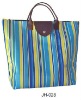 Ladies polyester woven shopping bag