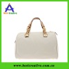 Ladies pure white nice cheap plain handbags