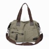 Ladies super capacity canvas handbag, messenger bag